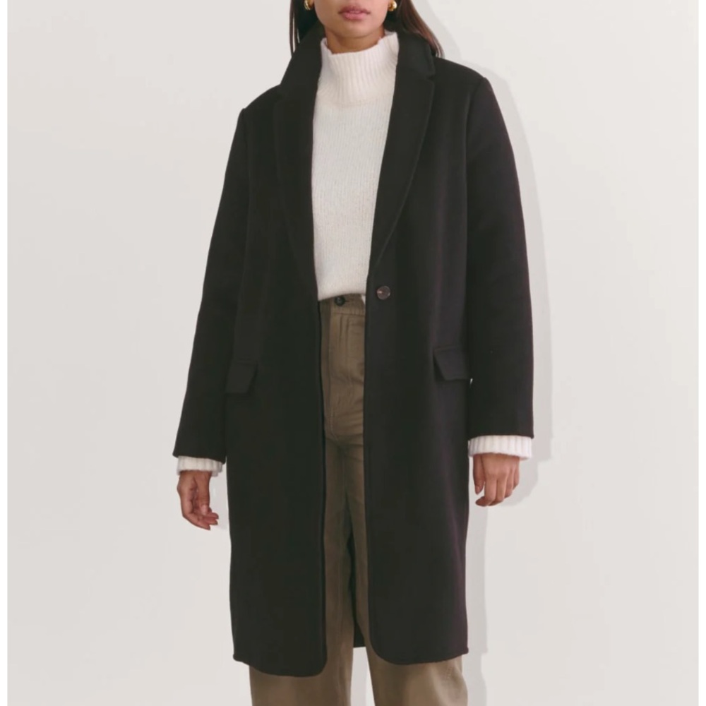 Everlane Topcoat in wool